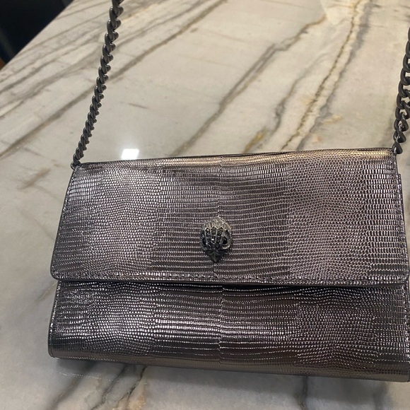 Kurt Geiger Metallic Crossbody Bag - Picture 1 of 4